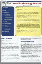 Genealogy at a Glance: Scots-Irish Genealogy Research