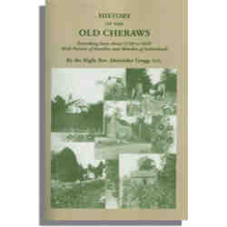 History of the Old Cheraws [South Carolina]