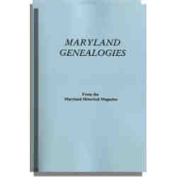 Maryland Genealogies
