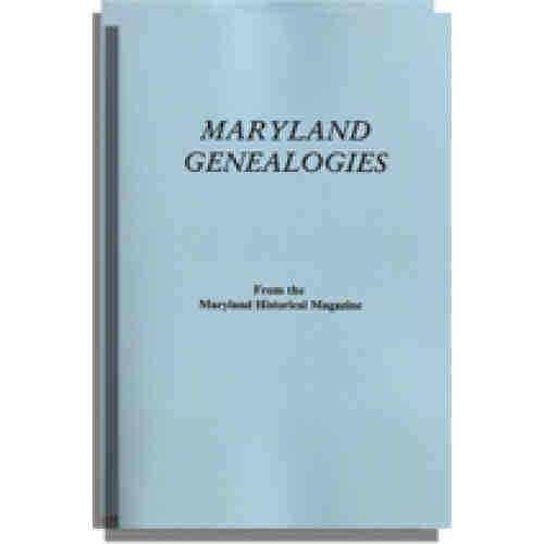 Maryland Genealogies