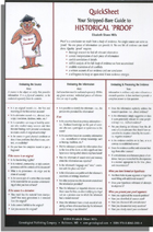 QuickSheet: Your Stripped-Bare Guide to Historical 'Proof'