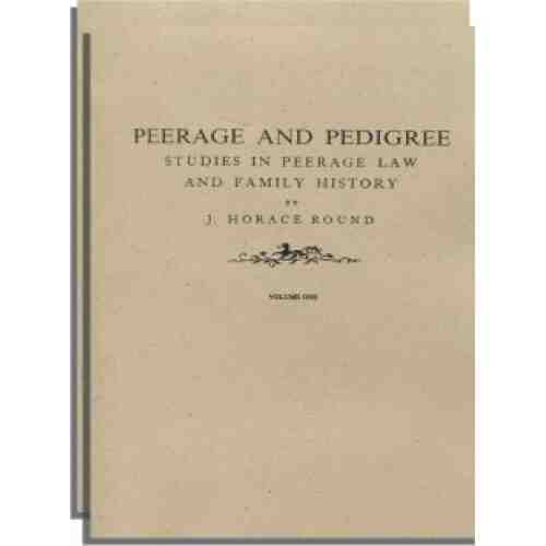 Peerage and Pedigree