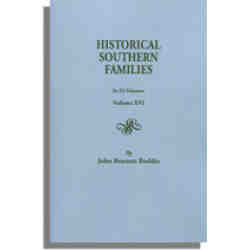 Historical Southern Families. Volume XVI