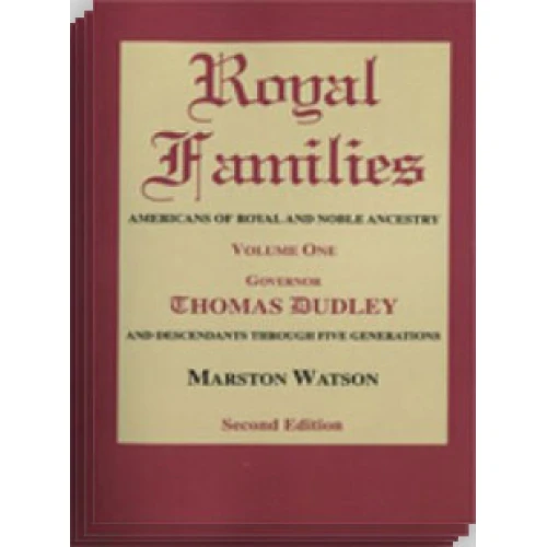 Royal Families: Americans of Royal and Noble Ancestry.