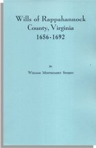 Wills of Rappahannock County, Virginia 1656-1692